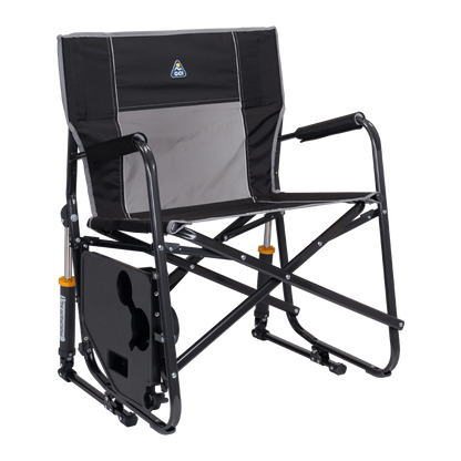 Heavy-Duty Freestyle Freestyle Rocker XL with Side Table - Choice 836 - Heavy-Duty Kickback Rocker with Beverage Holder Detail