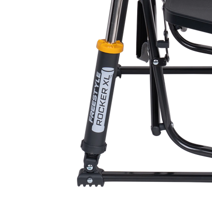 Heavy-Duty Freestyle Freestyle Rocker XL with Side Table - Choice 836 - Heavy-Duty Kickback Rocker with Beverage Holder Detail