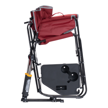 Heavy-Duty Freestyle Freestyle Rocker XL with Side Table - Choice 836 - Heavy-Duty Kickback Rocker with Beverage Holder Detail