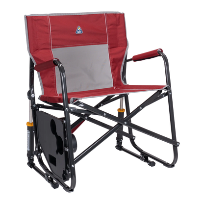 Heavy-Duty Freestyle Freestyle Rocker XL with Side Table - Choice 836 - Heavy-Duty Kickback Rocker with Beverage Holder Detail