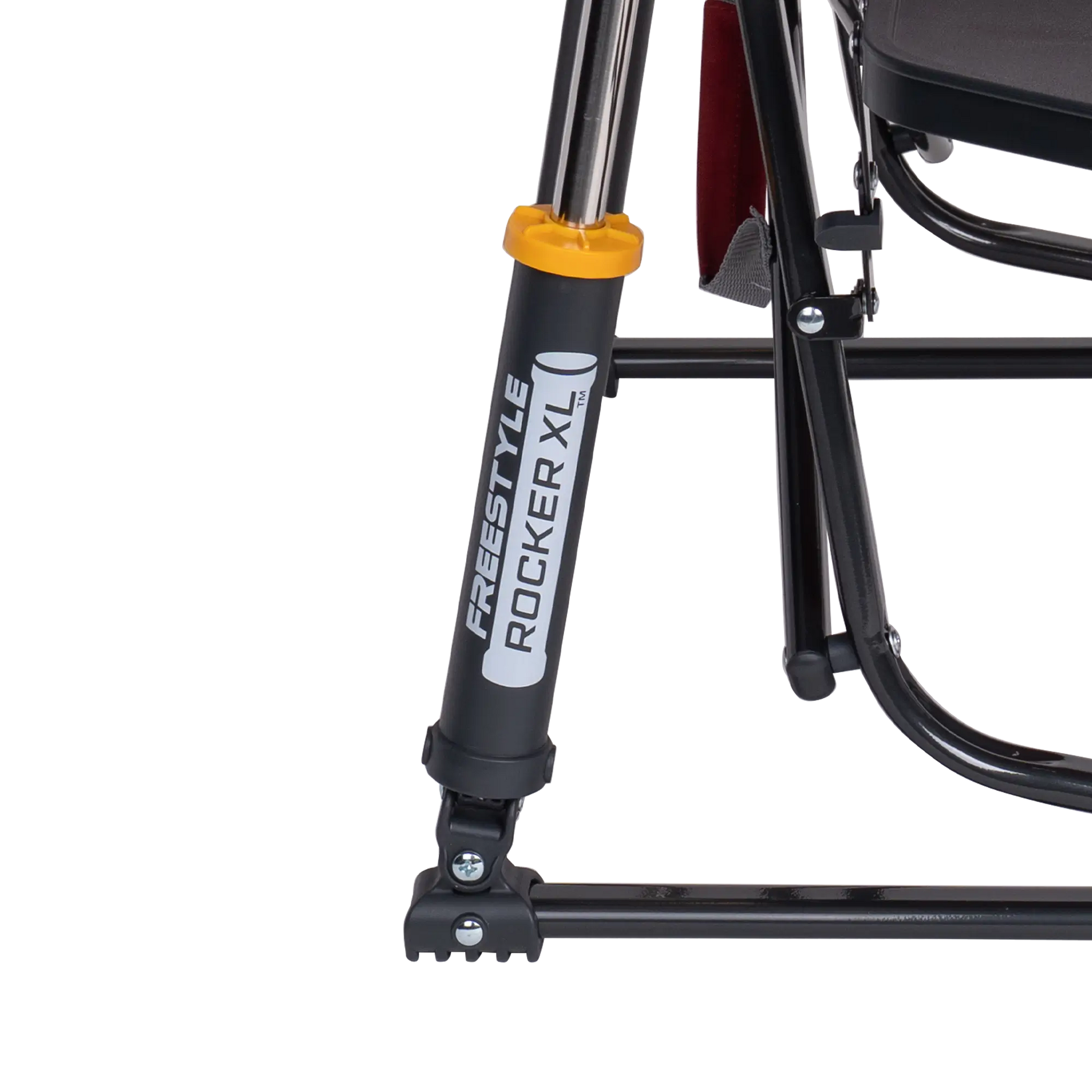 Heavy-Duty Freestyle Freestyle Rocker XL with Side Table - Choice 836 - Heavy-Duty Kickback Rocker with Beverage Holder Detail