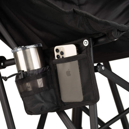 Patented Spring-Action Puff Rocker - Choice 731 - RoadTrip Rocker Smooth Motion Camp Chair Detail