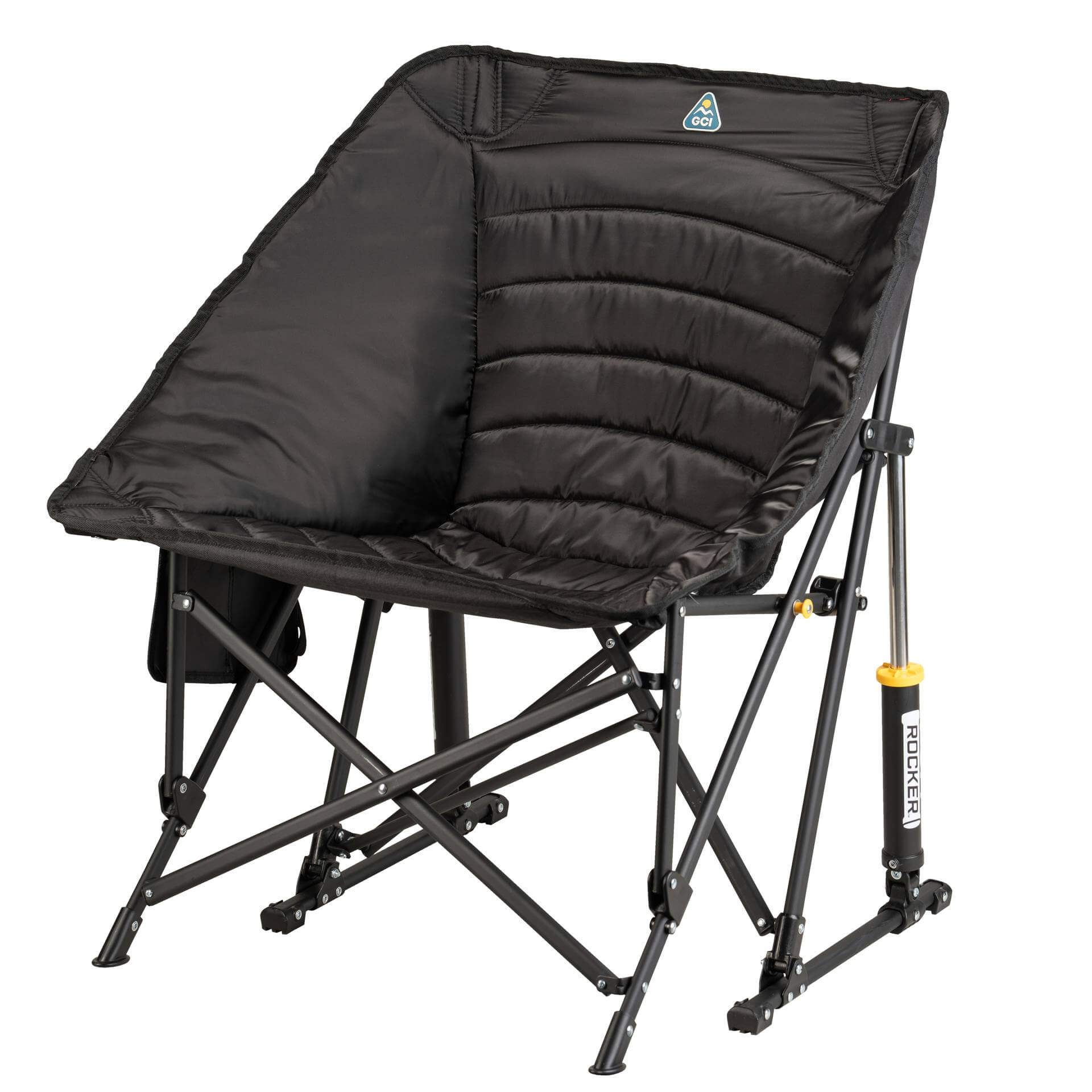 Patented Spring-Action Puff Rocker - Choice 731 - RoadTrip Rocker Smooth Motion Camp Chair Detail
