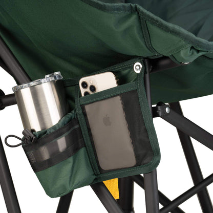 Patented Spring-Action Puff Rocker - Choice 731 - RoadTrip Rocker Smooth Motion Camp Chair Detail