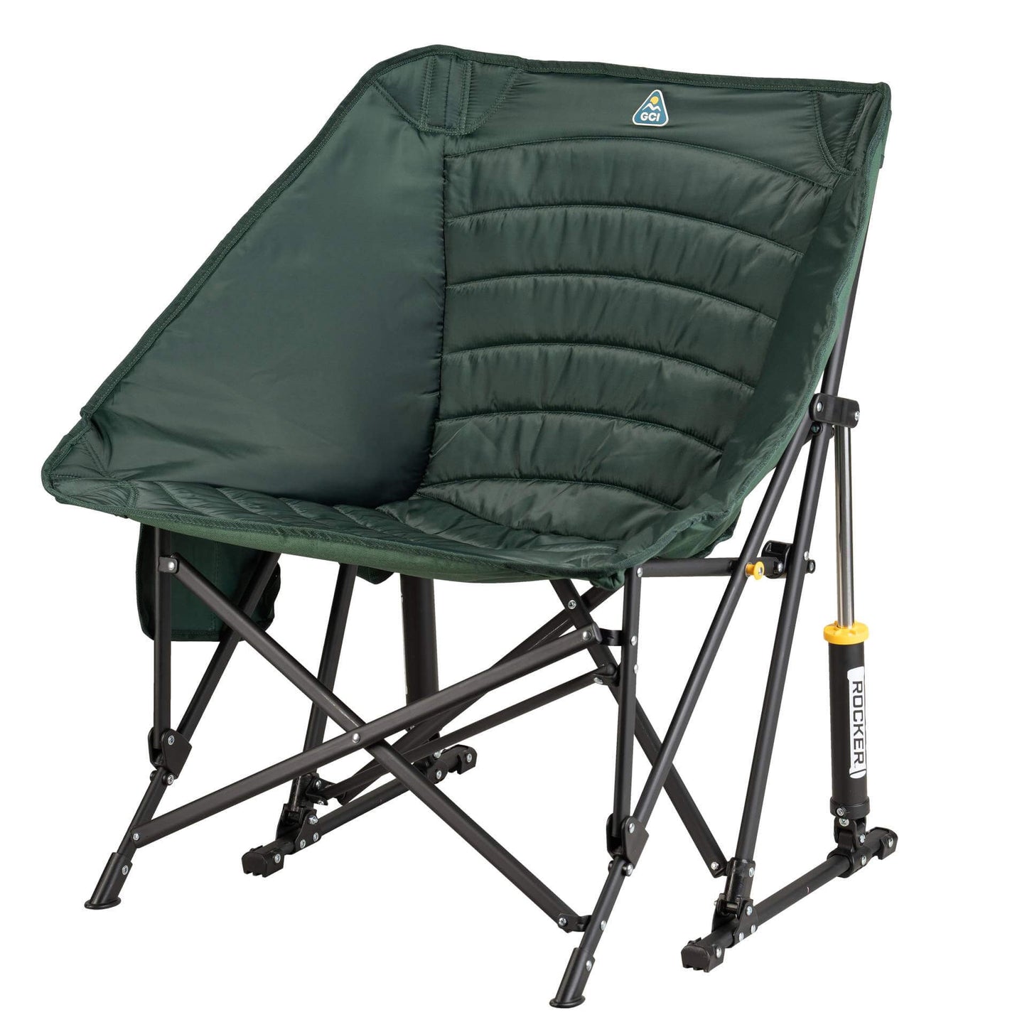 Patented Spring-Action Puff Rocker - Choice 731 - RoadTrip Rocker Smooth Motion Camp Chair Detail
