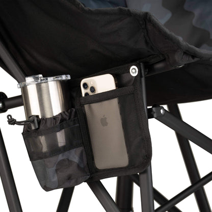 Patented Spring-Action Puff Rocker - Choice 731 - RoadTrip Rocker Smooth Motion Camp Chair Detail