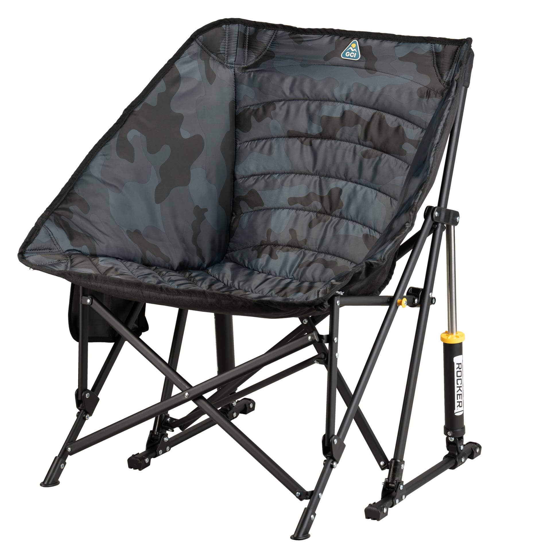 Patented Spring-Action Puff Rocker - Choice 731 - RoadTrip Rocker Smooth Motion Camp Chair Detail
