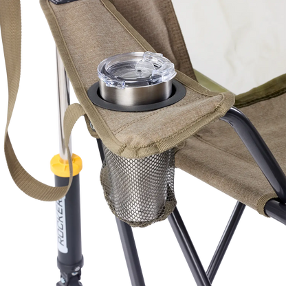 Premium All-Weather Comfort Pro Rocker XL - Choice 107 - RoadTrip Rocker Smooth Motion Camp Chair Detail
