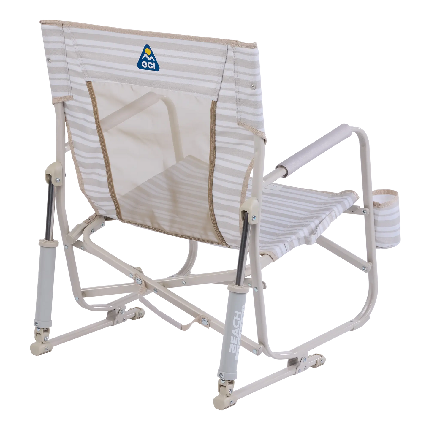 Smooth Motion Beach Rocker - Choice 712 - Freestyle Rocker Portable Outdoor Folding Chair Detail