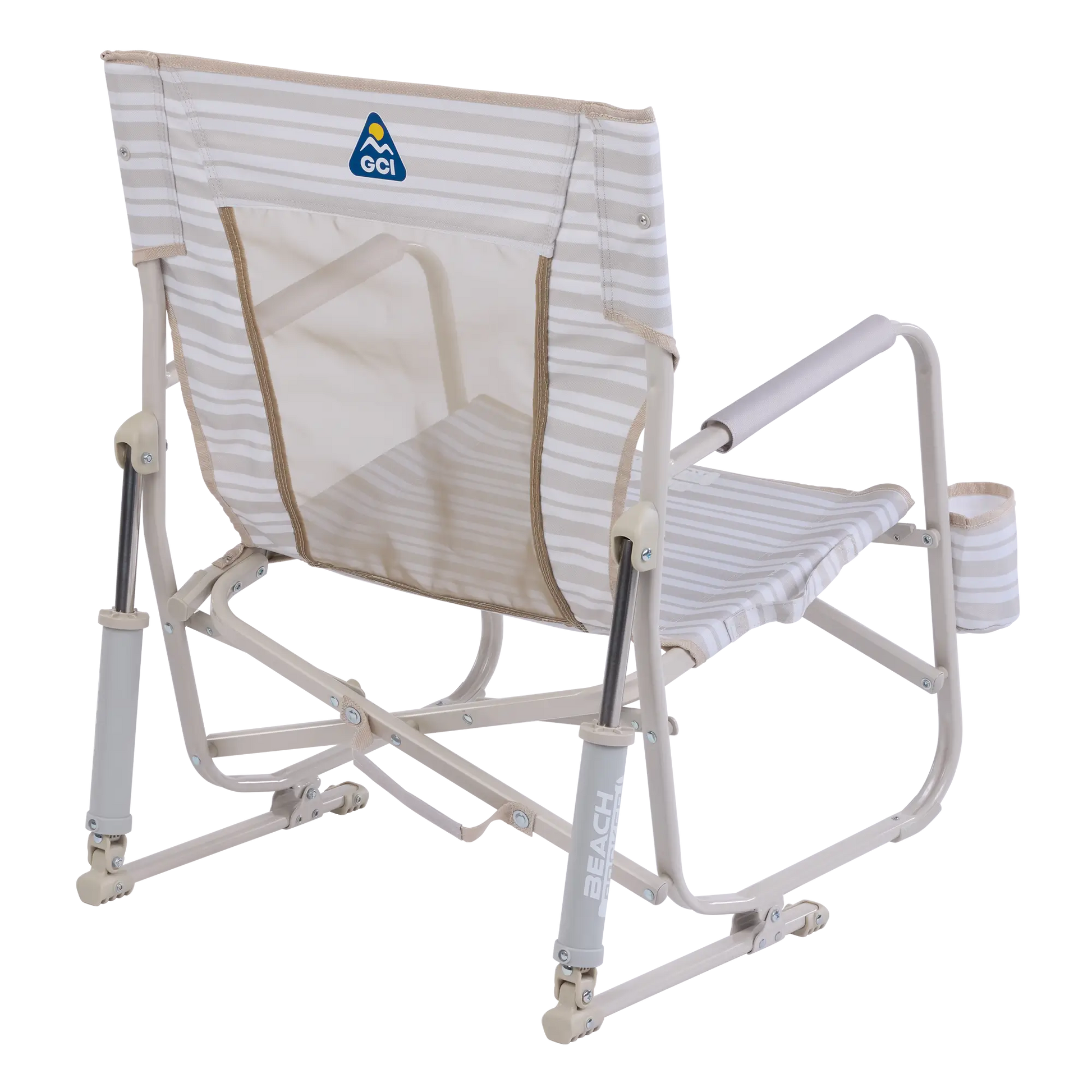 Smooth Motion Beach Rocker - Choice 712 - Freestyle Rocker Portable Outdoor Folding Chair Detail