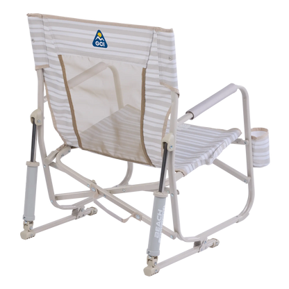 Smooth Motion Beach Rocker - Choice 712 - Freestyle Rocker Portable Outdoor Folding Chair Detail