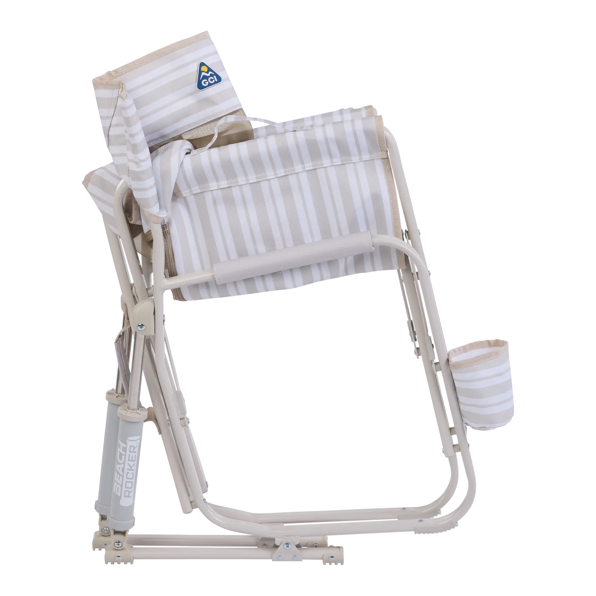 Smooth Motion Beach Rocker - Choice 712 - Freestyle Rocker Portable Outdoor Folding Chair Detail