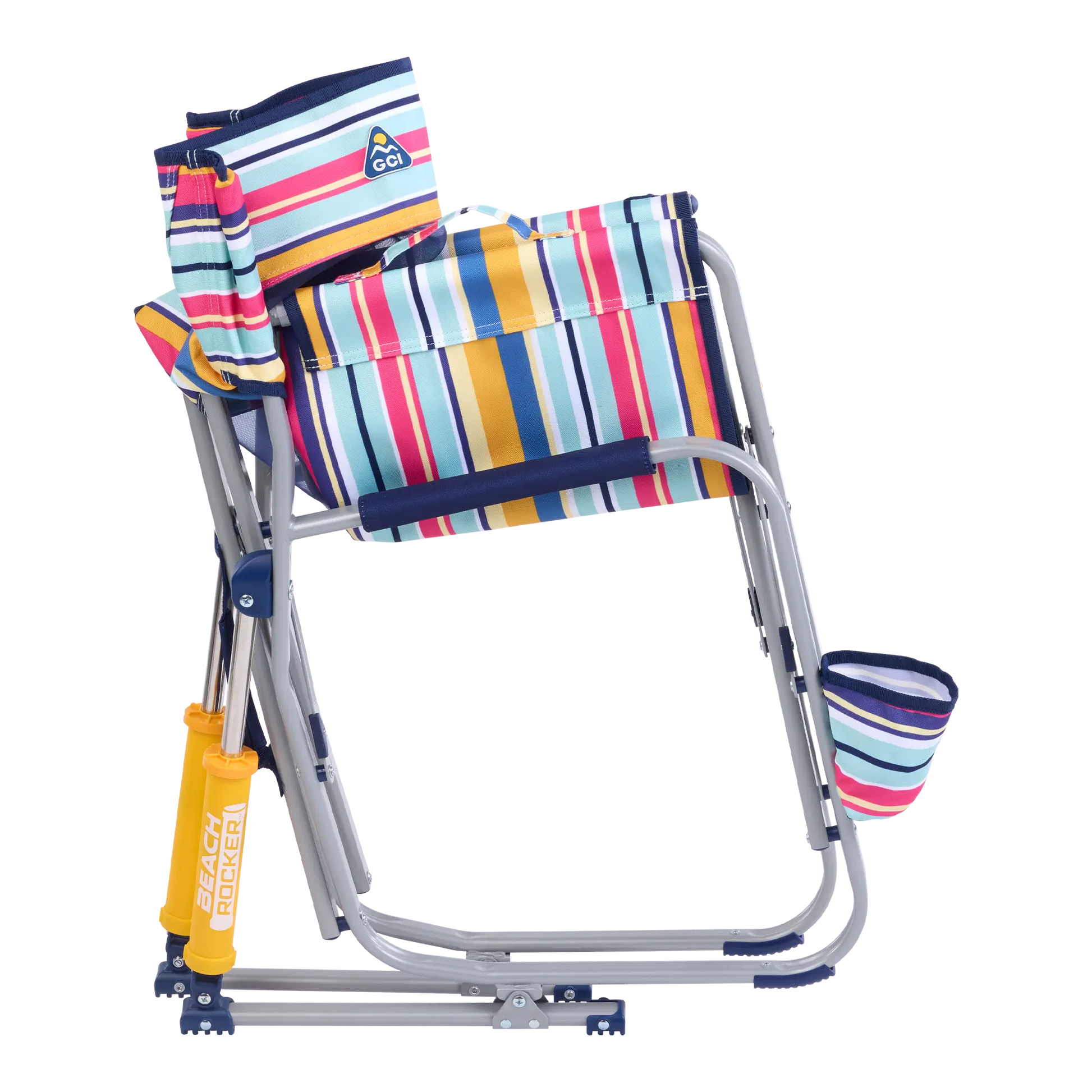 Smooth Motion Beach Rocker - Choice 712 - Freestyle Rocker Portable Outdoor Folding Chair Detail