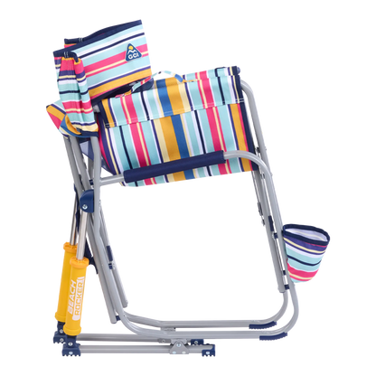 Smooth Motion Beach Rocker - Choice 712 - Freestyle Rocker Portable Outdoor Folding Chair Detail