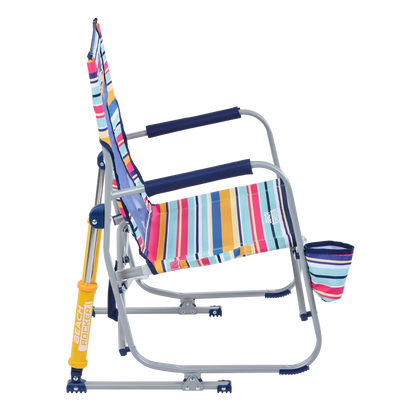 Smooth Motion Beach Rocker - Choice 712 - Freestyle Rocker Portable Outdoor Folding Chair Detail