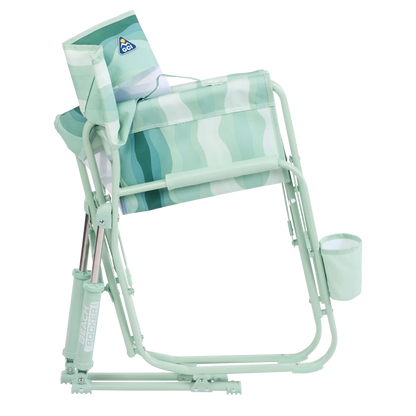 Smooth Motion Beach Rocker - Choice 712 - Freestyle Rocker Portable Outdoor Folding Chair Detail