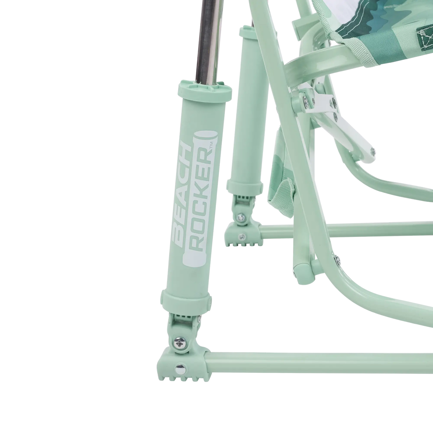 Smooth Motion Beach Rocker - Choice 712 - Freestyle Rocker Portable Outdoor Folding Chair Detail
