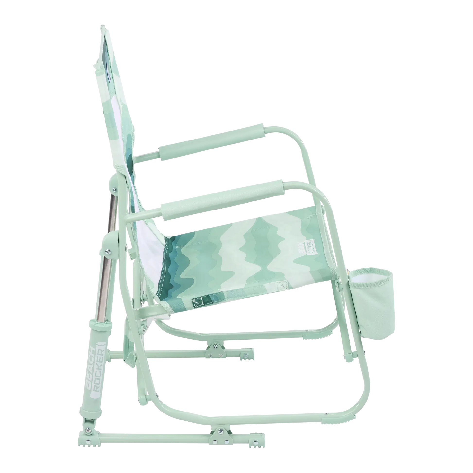 Smooth Motion Beach Rocker - Choice 712 - Freestyle Rocker Portable Outdoor Folding Chair Detail