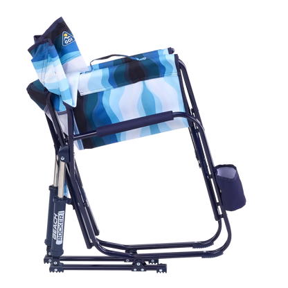 Smooth Motion Beach Rocker - Choice 712 - Freestyle Rocker Portable Outdoor Folding Chair Detail