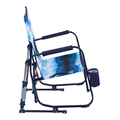 Smooth Motion Beach Rocker - Choice 712 - Freestyle Rocker Portable Outdoor Folding Chair Detail