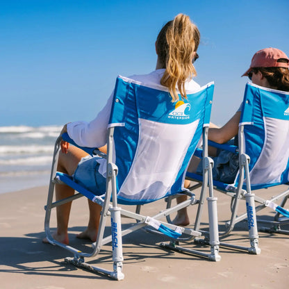 Premium All-Weather Beach Rocker Bundle - Choice 773 - Freestyle Rocker Portable Outdoor Folding Chair Detail