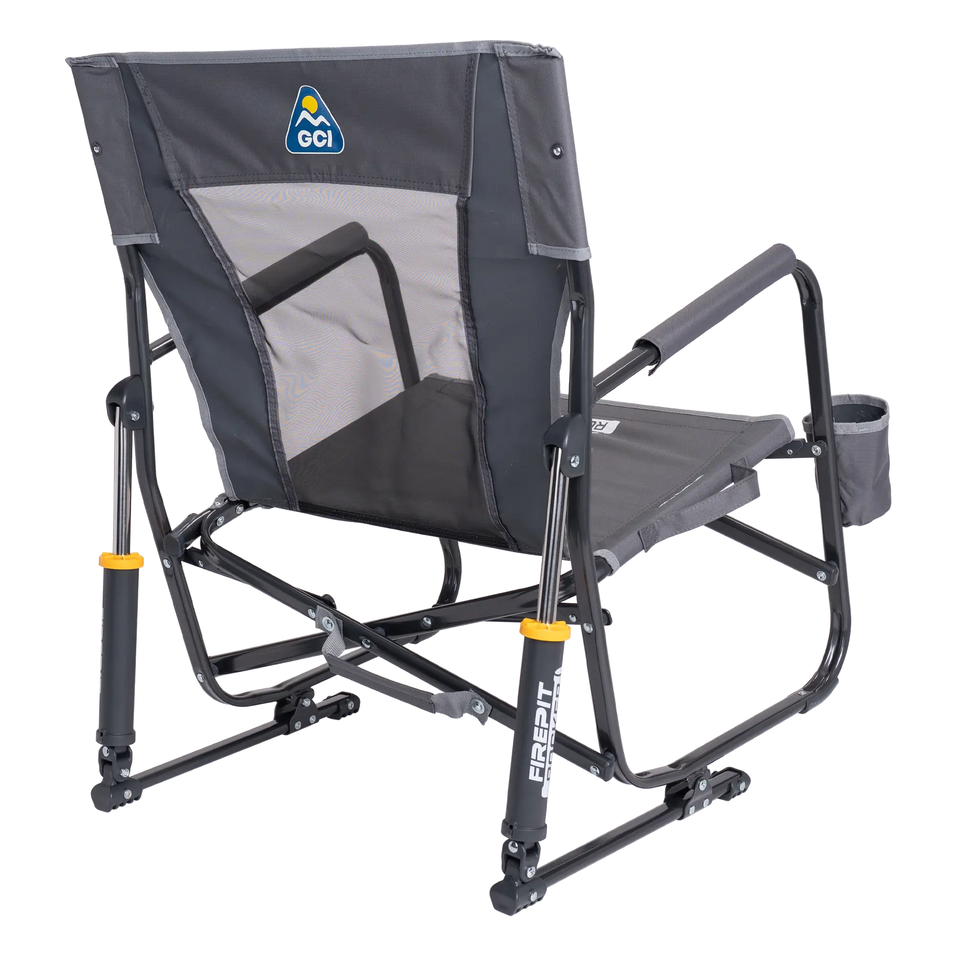 Heavy-Duty Freestyle FirePit Rocker - Choice 737 - Freestyle Rocker Portable Outdoor Folding Chair Detail