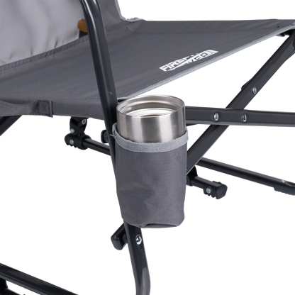 Heavy-Duty Freestyle FirePit Rocker - Choice 737 - Freestyle Rocker Portable Outdoor Folding Chair Detail