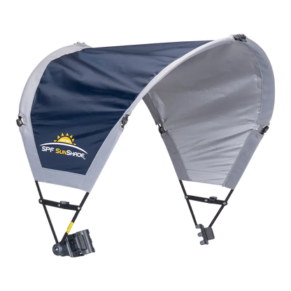 UV-Protection SunShade Accessory - Choice 361 - Portable Beach Canopy with Adjustable Shade Angle - Indigo
