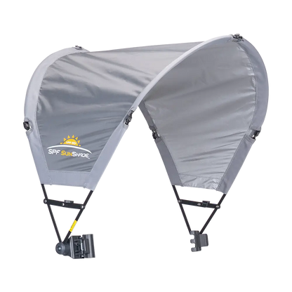 UV-Protection SunShade Accessory - Choice 361 - Portable Beach Canopy with Adjustable Shade Angle - Mercury
