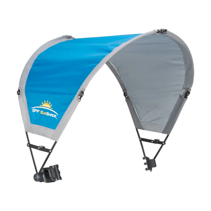 UV-Protection SunShade Accessory - Choice 361 - Portable Beach Canopy with Adjustable Shade Angle - Saybrook Blue