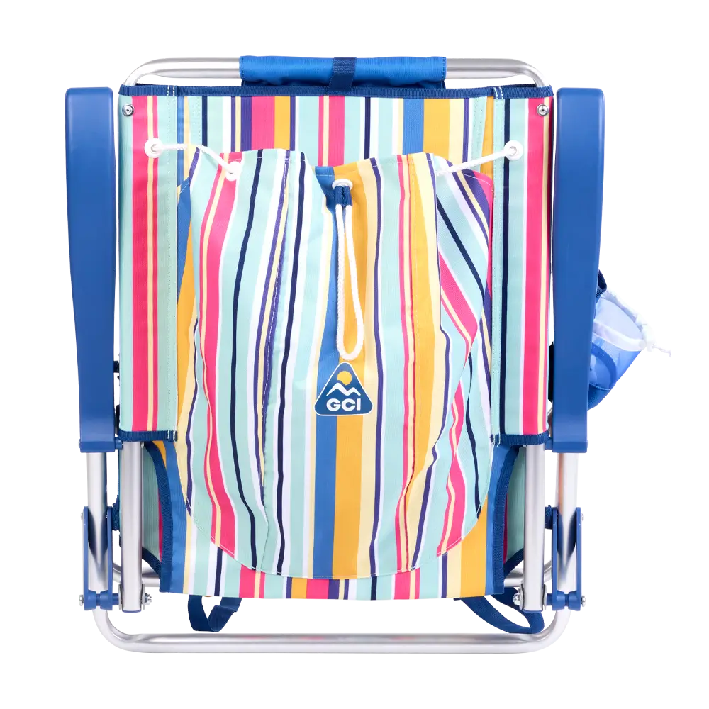 Low-Profile Backpack Beach Chair - Choice 709 - Rust-Resistant Aluminum Sand-Friendly Lounge Chair Detail