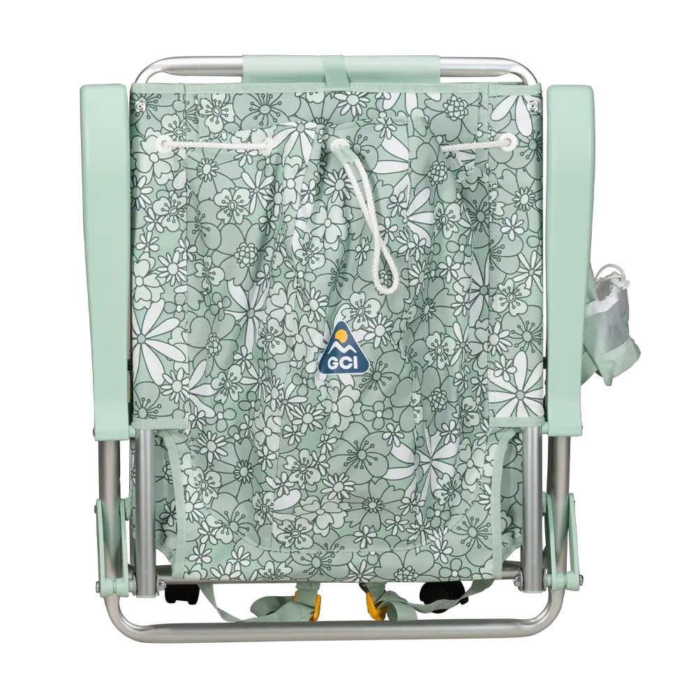 Low-Profile Backpack Beach Chair - Choice 709 - Rust-Resistant Aluminum Sand-Friendly Lounge Chair Detail