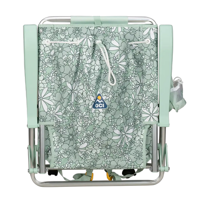 Low-Profile Backpack Beach Chair - Choice 709 - Rust-Resistant Aluminum Sand-Friendly Lounge Chair Detail