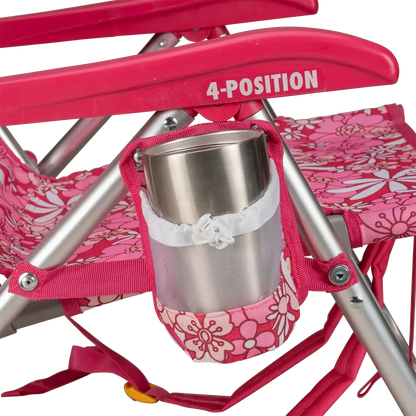 Low-Profile Backpack Beach Chair - Choice 709 - Rust-Resistant Aluminum Sand-Friendly Lounge Chair Detail