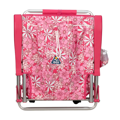 Low-Profile Backpack Beach Chair - Choice 709 - Rust-Resistant Aluminum Sand-Friendly Lounge Chair Detail