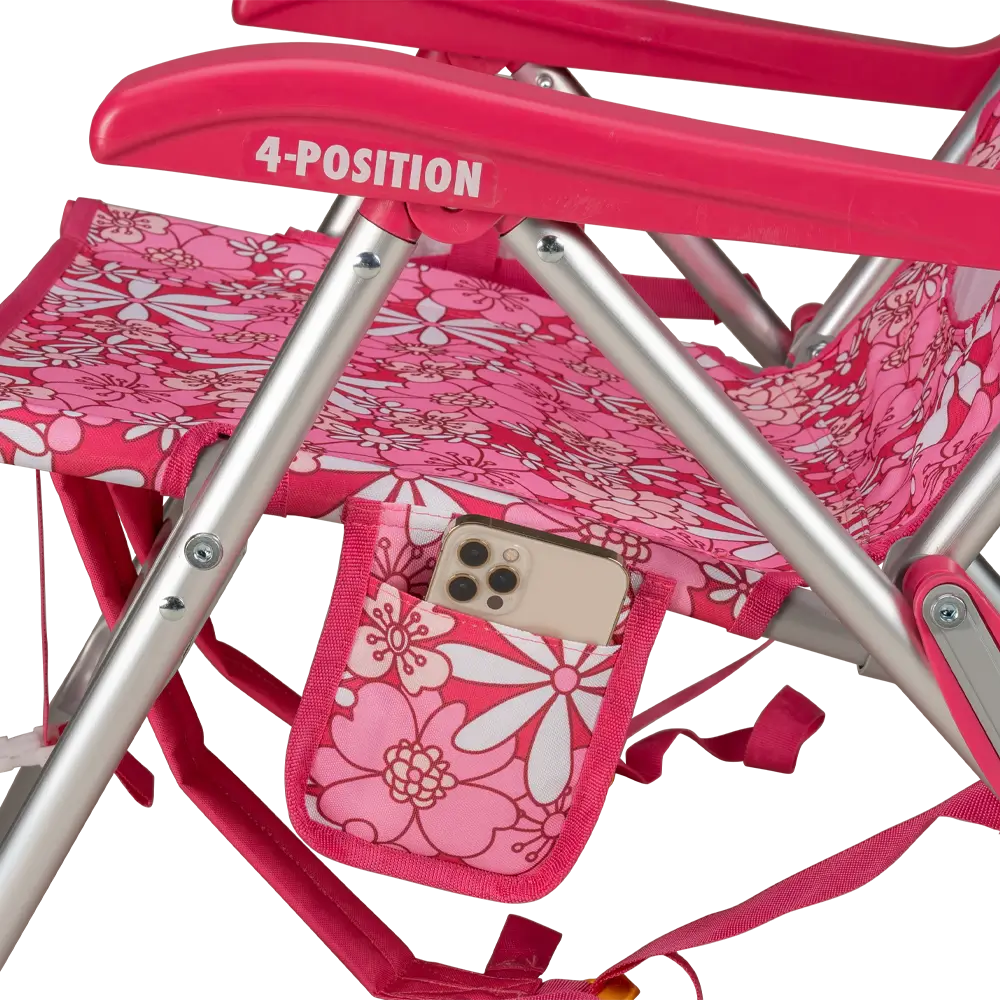 Low-Profile Backpack Beach Chair - Choice 709 - Rust-Resistant Aluminum Sand-Friendly Lounge Chair Detail