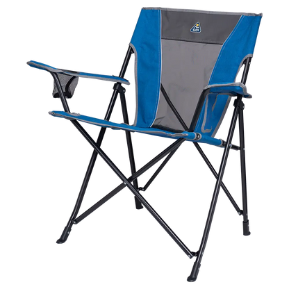 Space-Saving Pico Comfort Quad Chair - Choice 989 - Premium Slim-Fold Compact Chair with Messenger Bag Detail
