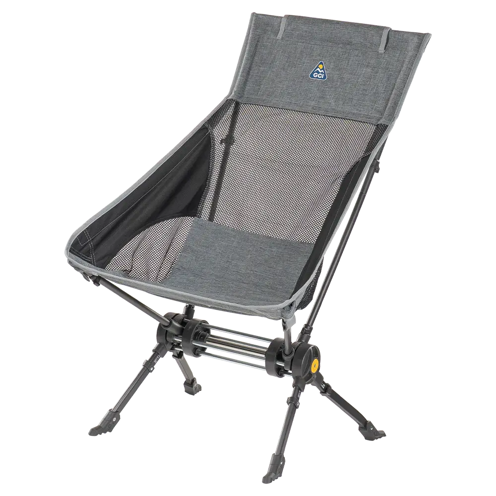 Luxury Camp ComPack Rocker - Choice 980 - Patented Spring-Action Rocking Chair for Camping Detail
