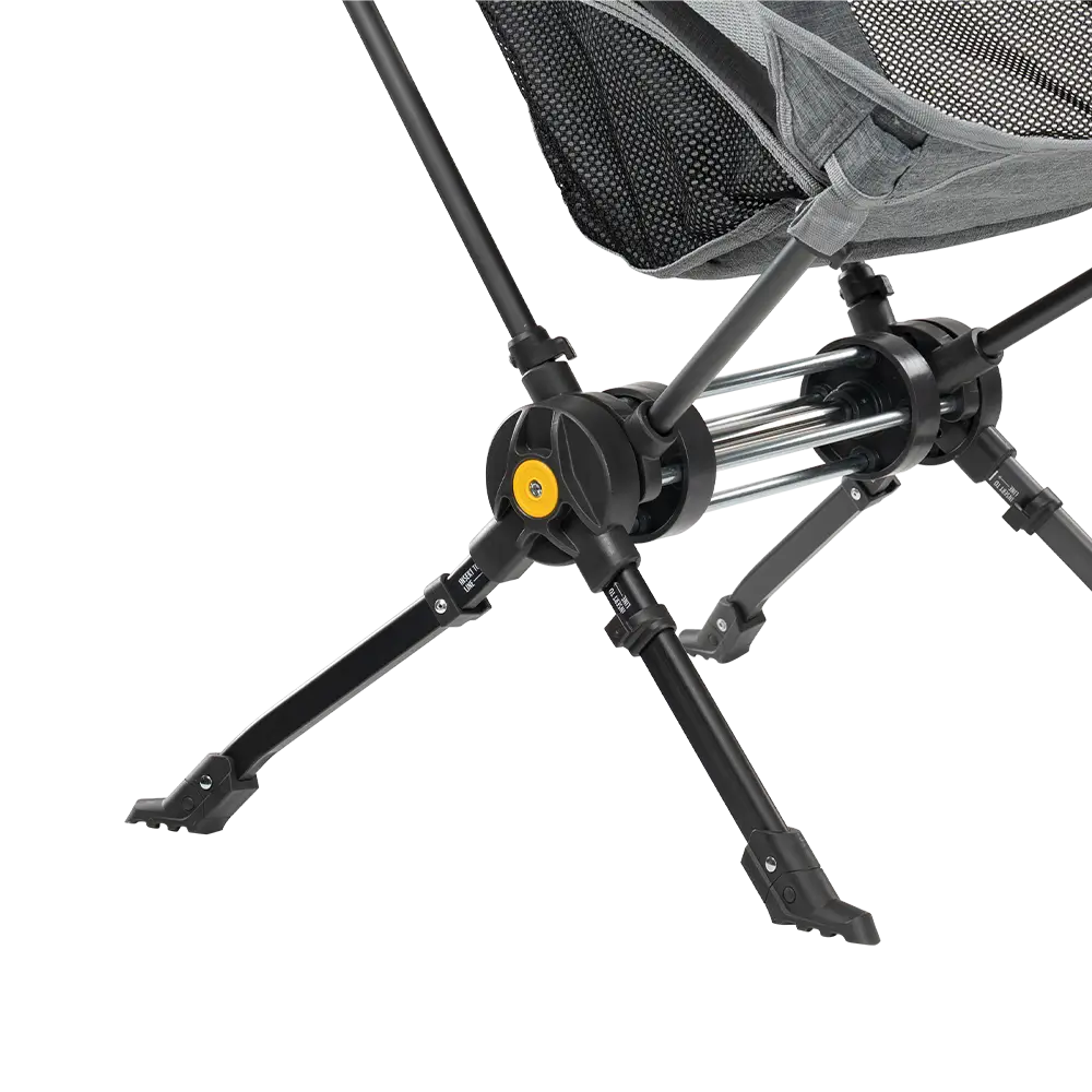 Luxury Camp ComPack Rocker - Choice 980 - Patented Spring-Action Rocking Chair for Camping Detail