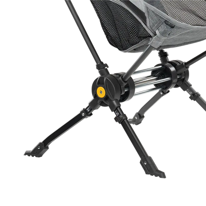 Luxury Camp ComPack Rocker - Choice 980 - Patented Spring-Action Rocking Chair for Camping Detail