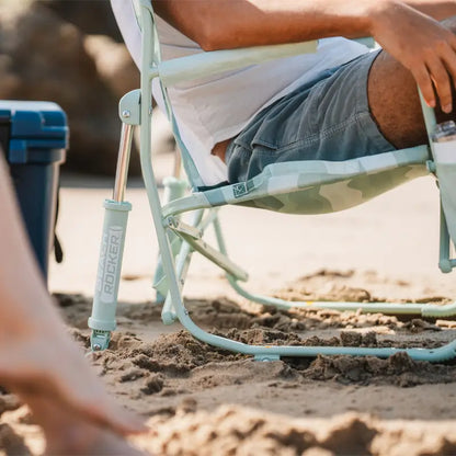 Smooth Motion Beach Rocker - Choice 712 - Freestyle Rocker Portable Outdoor Folding Chair Detail