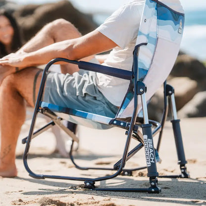 Smooth Motion Beach Rocker - Choice 712 - Freestyle Rocker Portable Outdoor Folding Chair Detail