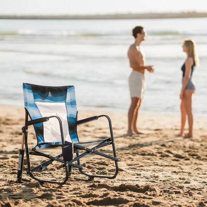Smooth Motion Beach Rocker - Choice 712 - Freestyle Rocker Portable Outdoor Folding Chair Detail