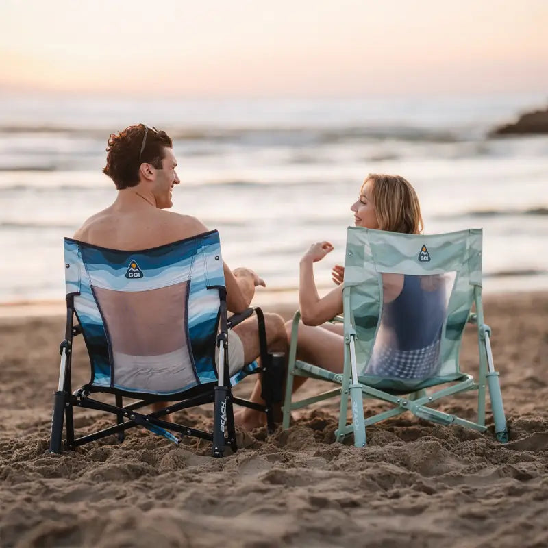Smooth Motion Beach Rocker - Choice 712 - Freestyle Rocker Portable Outdoor Folding Chair Detail