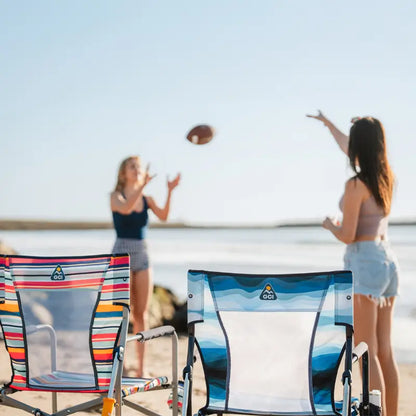 Smooth Motion Beach Rocker - Choice 712 - Freestyle Rocker Portable Outdoor Folding Chair Detail