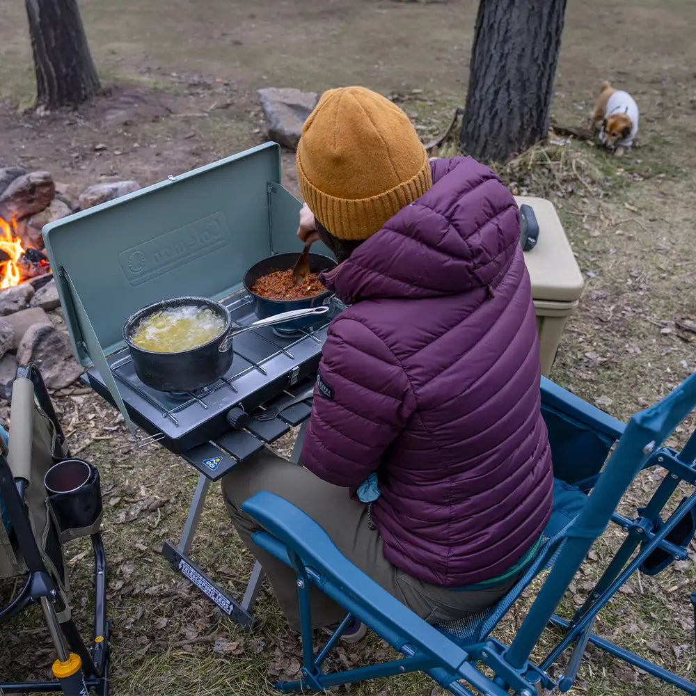 Premium All-Weather BreezeRocker - Choice 504 - RoadTrip Rocker Smooth Motion Camp Chair Detail