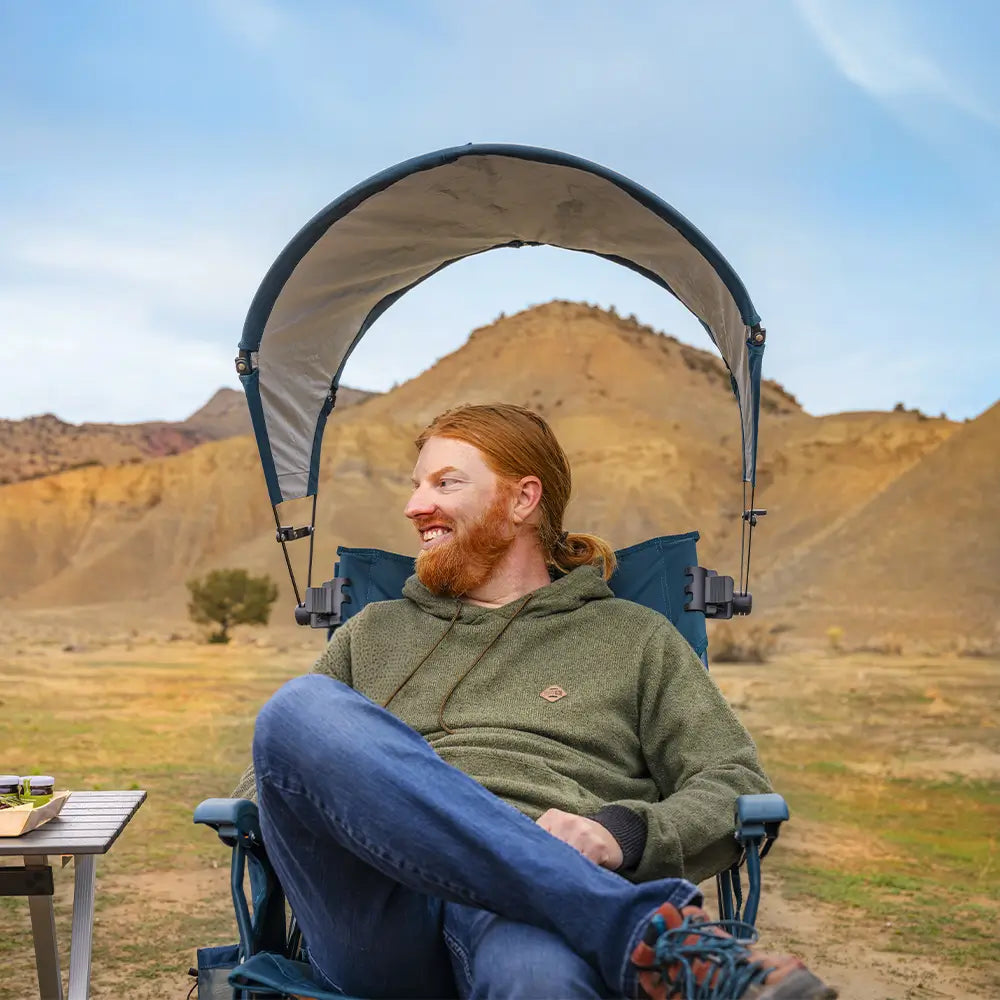 Premium All-Weather BreezeRocker - Choice 504 - RoadTrip Rocker Smooth Motion Camp Chair Detail