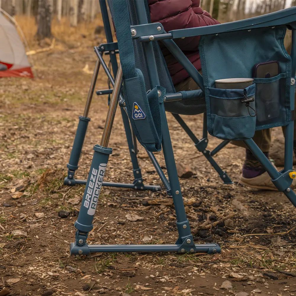 Premium All-Weather BreezeRocker - Choice 504 - RoadTrip Rocker Smooth Motion Camp Chair Detail