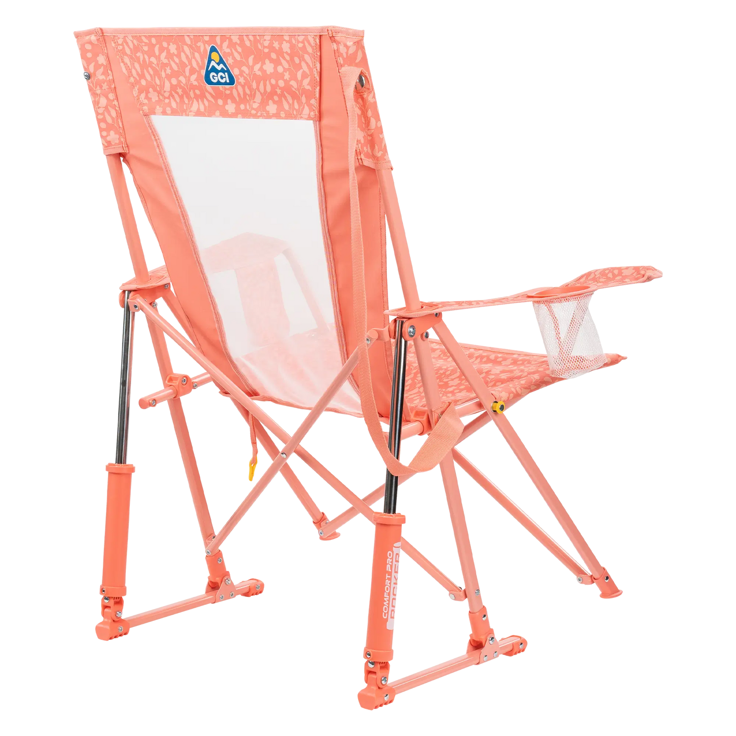 Heavy-Duty Freestyle Comfort Pro Rocker - Choice 375 - Freestyle Rocker Portable Outdoor Folding Chair Detail