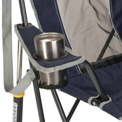 Heavy-Duty Freestyle Comfort Pro Rocker - Choice 375 - Freestyle Rocker Portable Outdoor Folding Chair Detail